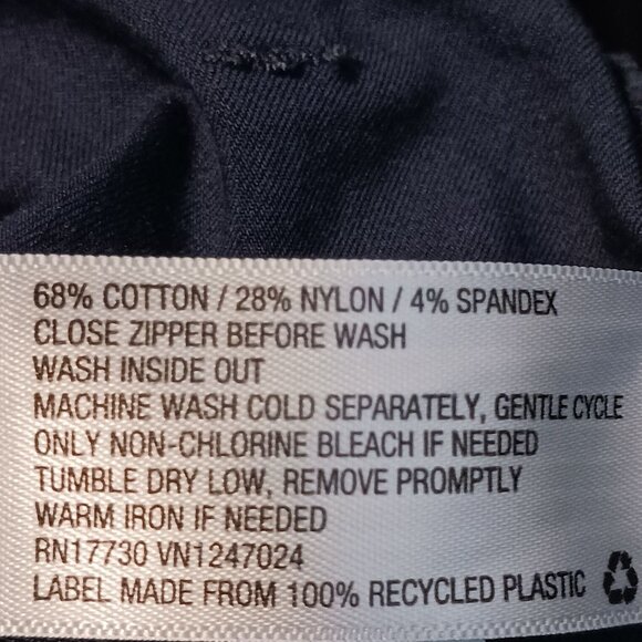 2 Goodfellow Men's Linden Tech 9" Inseam Shorts‎ Size 42 Blue & Gray - Picture 12 of 13